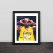Kobe Bryant masked man photo frame